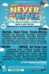 Never Say Never Festival 2011 Flyer